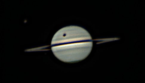 Saturn and Titan